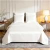 ComfortAce Set di biancheria da letto ComfortAce 100% Tencel™ Lyocell, (1x) 240 x 220 cm + (2x) 80 x 80 cm, morbido, ipoallergenico e privo di acari, adatto per tutte le stagioni, con chiusura lampo, sostenibile