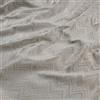 SaRani Tessuto Raso Lucido Damascato Jaquard per Tappezzeria e Arredo Casa, Copritavola, Tende Oscuranti, Cuscini (Zigzag Tortora, Metro (100x280cm))