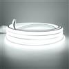 HEGEHE Striscia LED COB 1 m, flessibile strisce al neon 220 V con ON/OFF cavo di alimentazione, ogni taglio di 50 cm, 288 LEDs/m Bianco Freddo Luce a Corda ad Alta Luminosità per la decorazione di