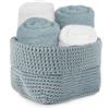 Daunex UNCINETTO, Set 4 lavette 30x30 (Avio)