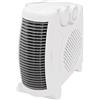 Clatronic Termoventilatore mobile e compatto Clatronic® | 2000 W e 1000 W | con funzione ventilatore e protezione contro il surriscaldamento | 2 possibilità di installazione | HL 3838