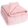 Sivio Coperta ponderata 7 kg, 150 x 200 cm, Sherpa ponderata, matrimoniale, singolo, morbida, comoda e calda coperta in pile Sherpa, pesante, per divano letto, divano, soffice coperta in pile felpato