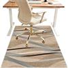 Atemrdsye Tappeto Sedia Ufficio Tappeto Salvapavimento 90 x 110 cm Antiscivolo Ufficio Protettore del Pavimento Tappeto per Sedia con Ruote Tappeto Sedia Gaming Pavimenti per Parquet e Pavimenti Duri