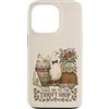 Thrift Store Findin Custodia per iPhone 13 Pro Divertente negozio dell'usato oca Vintage Floral Decor