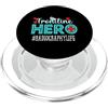 TeeaxArt Frontline Hero Christmas Gifts Apprezzamento dei lavoratori essenziali degli eroi di prima linea della radiografia PopSockets PopGrip per MagSafe