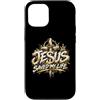 Regali di Christian Street War & Co. Custodia per iPhone 12/12 Pro Jesus Saved My Life - Christian Graffiti Street Art