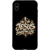 Regali di Christian Street War & Co. Custodia per iPhone XS Max Jesus Saved My Life - Christian Graffiti Street Art
