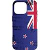 YO! Custodia per iPhone 16 Pro Vintage Kiwi Banner Fan Nuova Zelanda Bandiera Retro