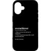 Extra Credit Homework A+ Custodia per iPhone 16 Overachiever Dizionario Tratto Divertente Extra Credito