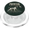 Paws & Trails Pointer Bird Caccia Cane Dove Gli Uccelli Volano PopSockets PopGrip per MagSafe