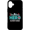TeeaxArt Frontline Hero Christmas Gifts Custodia per iPhone 16 Plus Lavanderia Frontline Eroe Essenziale Lavoratori Donne