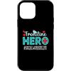 TeeaxArt Frontline Hero Christmas Gifts Custodia per iPhone 12 mini Apprezzamento dei lavoratori essenziali degli eroi di prima linea dell'assistente sociale
