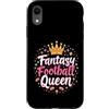 Flo Design Fantasy Football Outfits Custodia per iPhone XR Fantasy Football Queen Women Fantasy Football Funny Women
