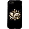 Regali di Christian Street War & Co. Custodia per iPhone SE (2020) / 7/8 Jesus Saved My Life - Christian Graffiti Street Art