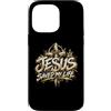 Regali di Christian Street War & Co. Custodia per iPhone 14 Pro Max Jesus Saved My Life - Christian Graffiti Street Art
