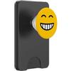 Miftees Halloween Tees Faccia sorridente Big Grin Face PopSockets PopWallet per MagSafe
