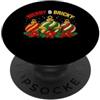 Christmas Santa Brick Builder Kids Merry And Bricky Christmas Block Building Master Builder PopSockets PopGrip Adesivo