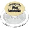 TheMaesthetics Canine Engineering Co Maglietta divertente per cani di piccola taglia con Chihuahua Anatomy PopSockets PopGrip per MagSafe