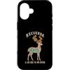 Eternal Memory Designs Custodia per iPhone 16 Recuerda Cervo Calendula Antlers Ricordo Arte