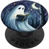 Bookish Grips Ghost Book Lover Bookish PopSockets PopGrip Adesivo