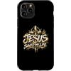 Regali di Christian Street War & Co. Custodia per iPhone 11 Pro Jesus Saved My Life - Christian Graffiti Street Art