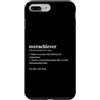 Extra Credit Homework A+ Custodia per iPhone 7 Plus/8 Plus Overachiever Dizionario Tratto Divertente Extra Credito