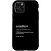 Extra Credit Homework A+ Custodia per iPhone 11 Pro Overachiever Dizionario Tratto Divertente Extra Credito