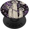 Identicon Design Cactus cosmico Medusa Lotus PopSockets PopGrip Adesivo