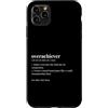 Extra Credit Homework A+ Custodia per iPhone 11 Pro Max Overachiever Dizionario Tratto Divertente Extra Credito