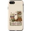 Thrift Store Findin Custodia per iPhone SE (2020) / 7/8 Divertente negozio dell'usato oca Vintage Floral Decor