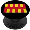 FLAG OF NORTHUMBERLAND ENGLAND BANDIERA DEL NORD INGHILTERRA PopSockets PopGrip Adesivo