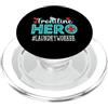 TeeaxArt Frontline Hero Christmas Gifts Lavanderia Frontline Eroe Essenziale Lavoratori Donne PopSockets PopGrip per MagSafe