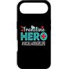 TeeaxArt Frontline Hero Christmas Gifts Custodia per iPhone Air Apprezzamento dei lavoratori essenziali degli eroi di prima linea dell'assistente sociale