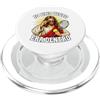 Abbigliamento Tennis divertente Tennis Tennista Divertente Uomo Donna Giocatore Tennis PopSockets PopGrip per MagSafe