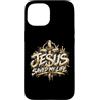 Regali di Christian Street War & Co. Custodia per iPhone 15 Jesus Saved My Life - Christian Graffiti Street Art
