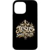 Regali di Christian Street War & Co. Custodia per iPhone 13 Pro Max Jesus Saved My Life - Christian Graffiti Street Art