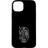Norse Resolve Viking Symbol Art Custodia per iPhone 15 Plus Bow To None - Scudo con lancia vichingo, design nordico
