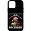 Ugly Christmas Gift For December Winter Custodia per iPhone 12 mini Tutte le persone fantastiche nate a dicembre Gesù Natale Compleanno