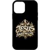 Regali di Christian Street War & Co. Custodia per iPhone 12 mini Jesus Saved My Life - Christian Graffiti Street Art