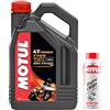 Motul Duo Olio Moto 7100 4T 15W-50, 4 Litri + Engine Clean 200ml
