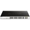 D-link Switch D-link DGS-1210-24p/E 24Porte L2 PoE Gigabit Smart Managed Argento/Nero [DGS-1210-24P/E]