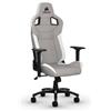 Corsair Sedia da gioco Corsair T3 Rush Grigio/Bianco [MBCRRK000000016]