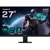 Gigabyte Monitor led 27" Gigabyte GS27U 160Hz 1ms 4K Ultra HD classe F Nero [GS27U EU]