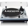 Lenco Giradischi Lenco L-3809ME 33-45 giri Argento [L-3809ME]