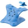 Generico Cuscino Massaggio Cervicale - Allungatore Trazione Collo | Supporto Anatomico Anti- Plantare | Cuscino Ortopedico Relax | Dispositivo Rilassante per Colonna Cervicale