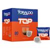 TORALDO Box 80 Cialde Caffè Toraldo Linea Top Miscela Forte - Qualità Premium
