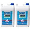 Mareva 2x MAREVA AIGA Svernante Multiazione Antialghe Antibatterico Anticalcare 2 x 5L