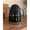 Smeg Bollitore Elettrico 1.7L 2400W Acciaio Linea Estetica 50's Style Retrò Nero