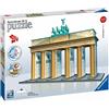 Ravensburger Italy- Puzzle 3D Porta di Brandeburgo, 324 Pezzi, 125517