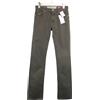 JACOB COHEN J710-S Pantaloni Donna W28 Olive Brown Stretch Artigianali